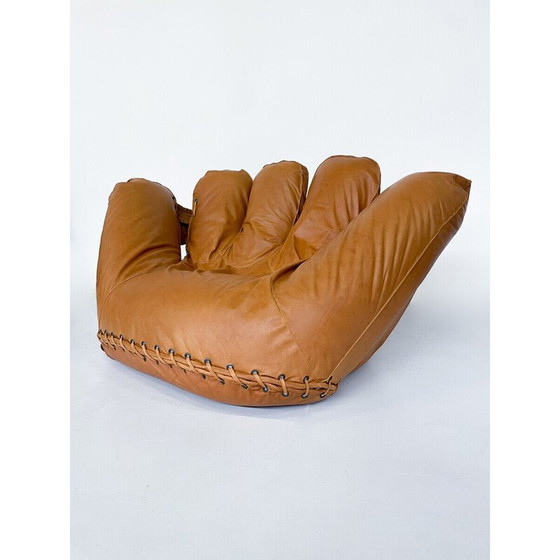 Image 1 of Vintage "Glove" fauteuil van Joe Colombo voor Poltronova, 1970