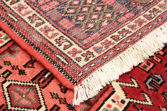 Image 1 of Origineel Perzisch Vloerkleed Nomadisch & Dorpskleed Hamadan 194 X 144 Cm Top Conditie