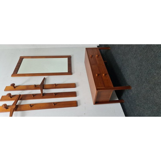 Image 1 of Vintage teakhouten kledingkast van Aksel Kjergaard, Denemarken