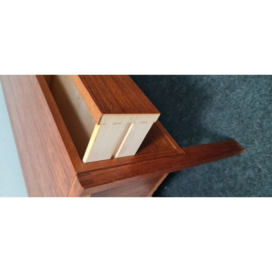 Image 1 of Vintage teakhouten kledingkast van Aksel Kjergaard, Denemarken