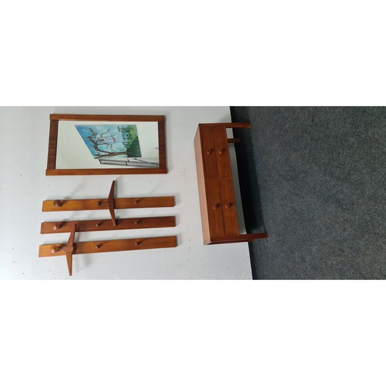 Image 1 of Vintage teakhouten kledingkast van Aksel Kjergaard, Denemarken