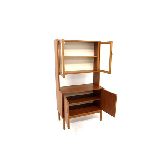 Image 1 of Scandinavisch vintage teak highboard, Zweden 1960