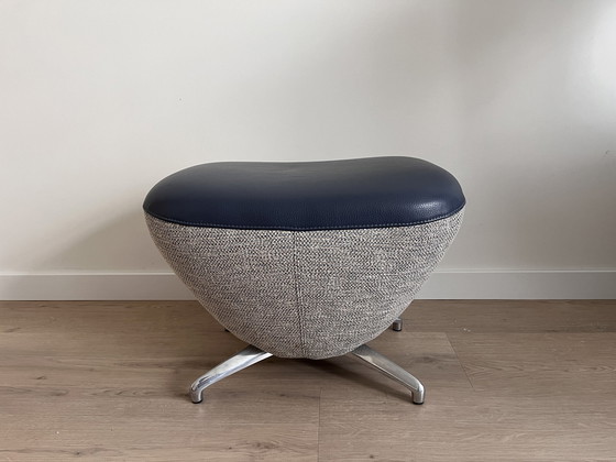 Image 1 of Leolux Caruzzo Fauteuil Met Hocker