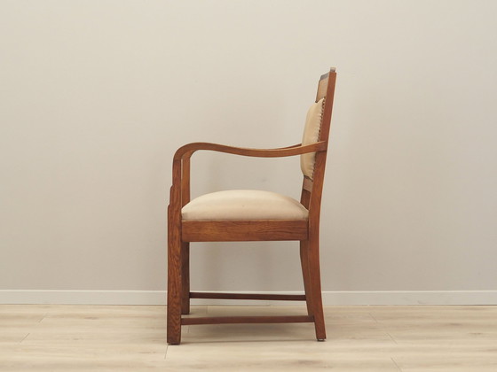 Image 1 of Eikenhouten fauteuil, Art Déco, 1950S, Productie: Denemarken