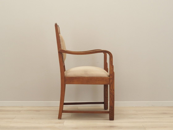 Image 1 of Eikenhouten fauteuil, Art Déco, 1950S, Productie: Denemarken