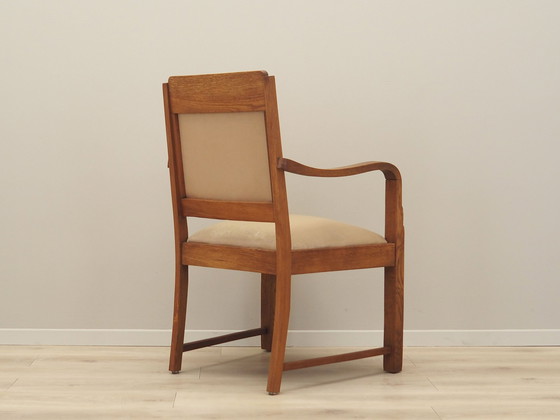 Image 1 of Eikenhouten fauteuil, Art Déco, 1950S, Productie: Denemarken