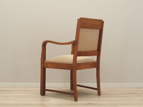 Image 1 of Eikenhouten fauteuil, Art Déco, 1950S, Productie: Denemarken