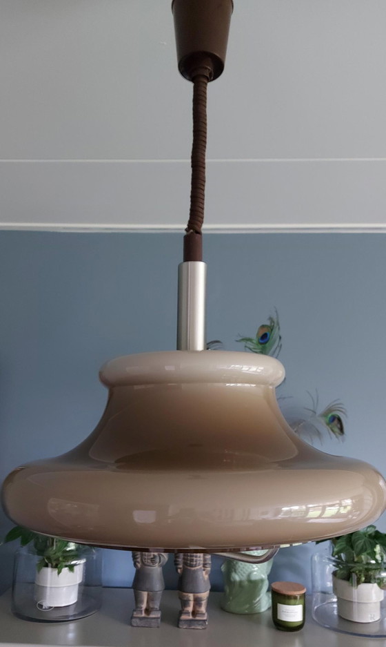 Image 1 of Vintage pendellamp jaren '70.