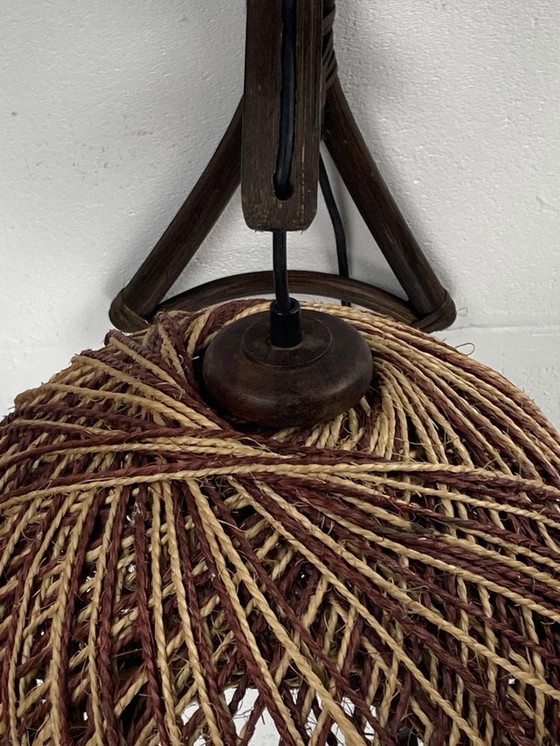 Image 1 of Sisal wandlamp, 1960S