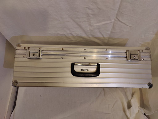 Vintage aluminium Rimowa koffer jaren 60