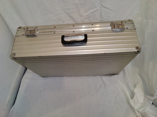 Vintage aluminium Rimowa koffer jaren 60