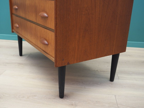 Image 1 of Teakhouten kaptafel, Scandinavisch ontwerp, 1960S, vervaardigd door Sw Finland