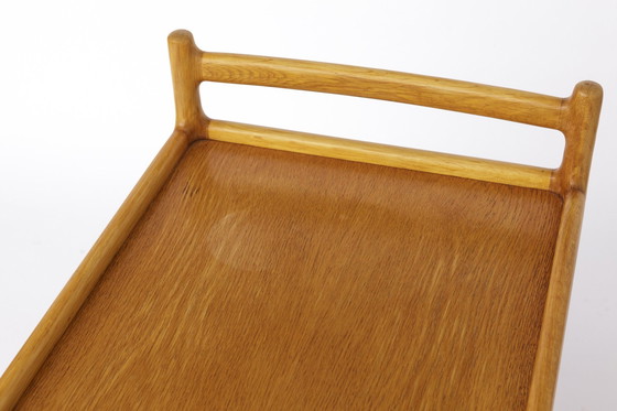 Image 1 of Vintage serveerwagen Eik 1970S Deens