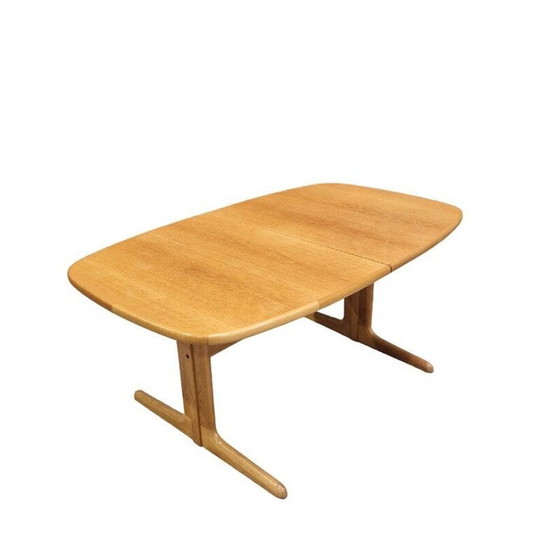 Image 1 of Scandinavische vintage tafel in licht eiken van Skovby Mobelfabrik, 1960