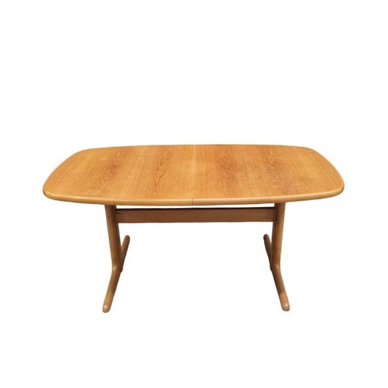 Image 1 of Scandinavische vintage tafel in licht eiken van Skovby Mobelfabrik, 1960