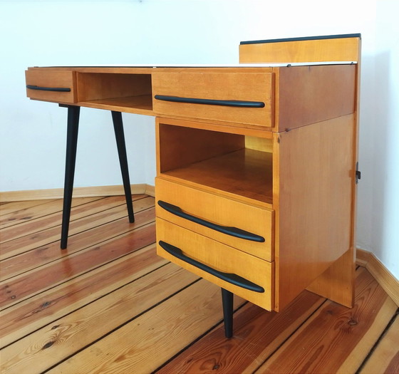 Image 1 of Console, bureau Ontworpen door M. Pozar, Up Zavody, Tsjecho-Slowakije