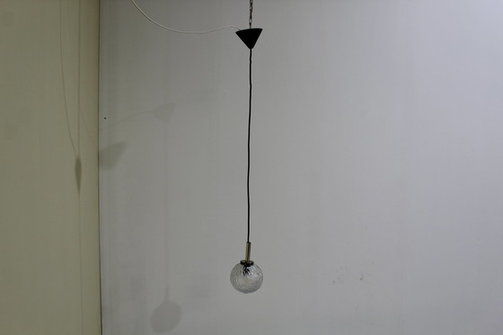 Image 1 of Vintage hanglamp, bollamp - Jaren '60