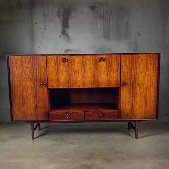 Image 1 of Palissander Highboard Fristho 1960 