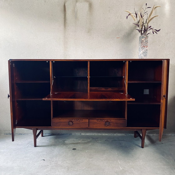 Image 1 of Palissander Highboard Fristho 1960 