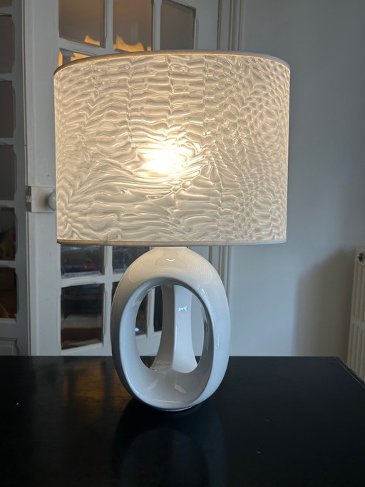 Vintage Keramische Lamp