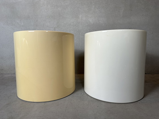 Image 1 of 2X Vintage Giano Giano Vano Bijzettafels - Artemide