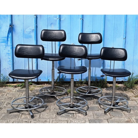 Image 1 of Vintage laboratoriumstoel van Kor