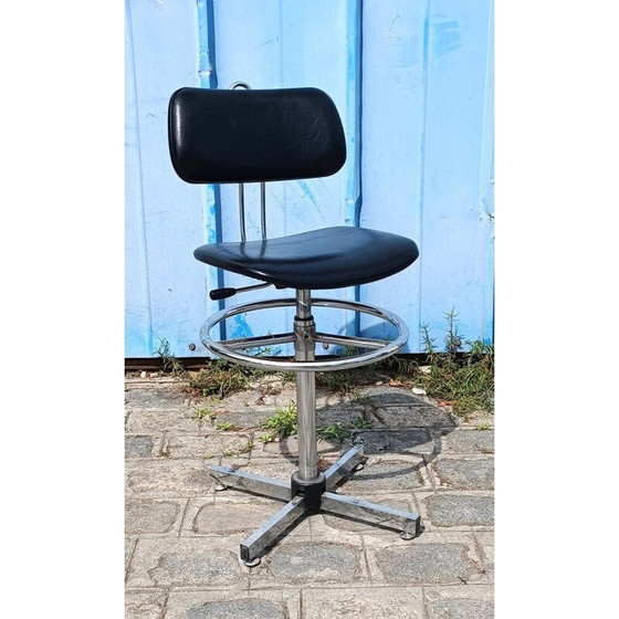 Image 1 of Vintage laboratoriumstoel van Kor