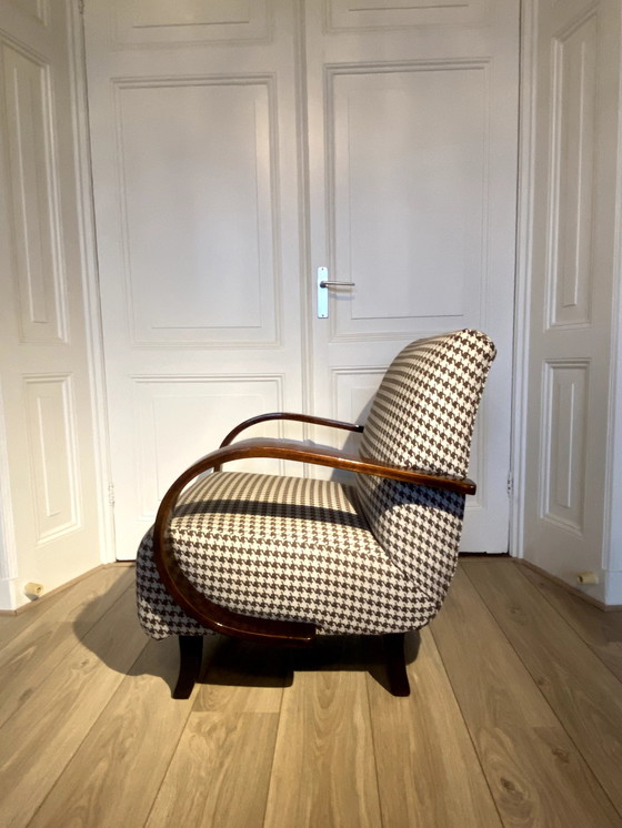 Image 1 of Halabala Armchair Mid Century