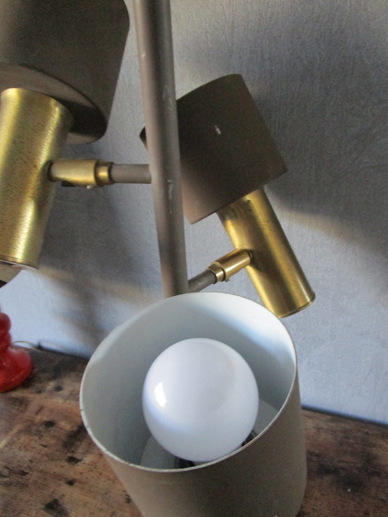 Image 1 of Vintage 3-Spots Plafondlamp