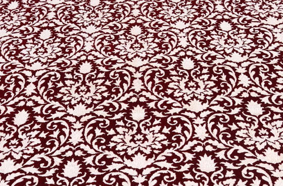 Image 1 of Tabriz Wollen & Zijden Tapijt met Eigentijds Ontwerp - Prachtige Zijden Highlights