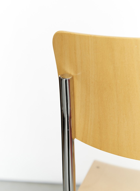 Image 1 of Mart Stam sledestoel S43 Voor Thonet I Set Van Vier