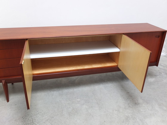 Image 1 of V-Form Teak Sideboard van Oswald Vermaercke