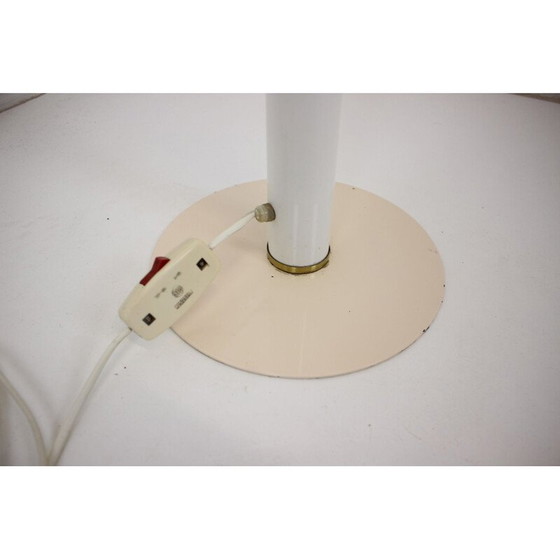 Image 1 of Vintage vloerlamp van metaal en glas, Tsjechoslowakije 1970