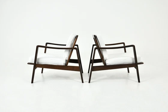 Image 1 of Loungestoelen van Arne Wahl Iversen voor Komfort, 1950S, set van 2