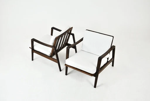 Loungestoelen van Arne Wahl Iversen voor Komfort, 1950S, set van 2