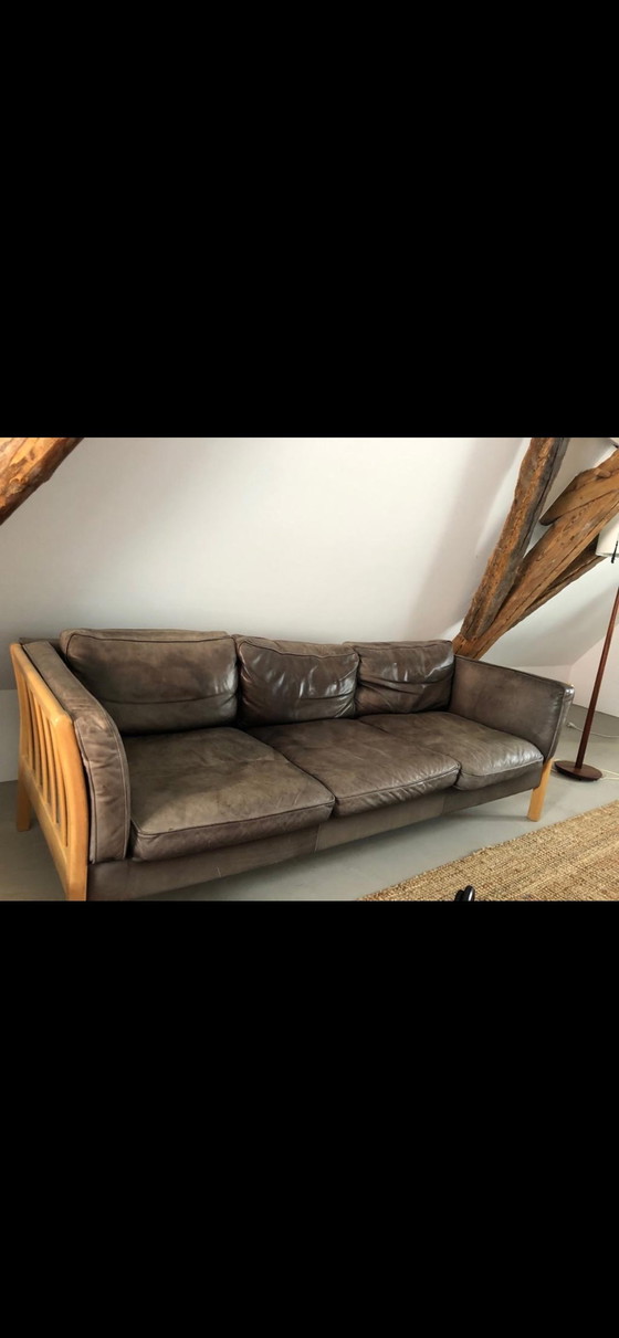 Image 1 of Vintage zitbank /Sofa Skandinavisch