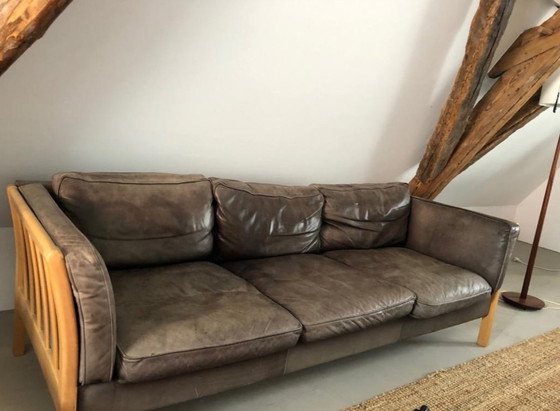 Image 1 of Vintage zitbank /Sofa Skandinavisch