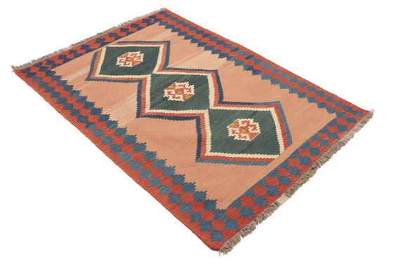 Image 1 of Kelim Fars Qashqai - Handgeweven-Ongebruikt 160 X 115 cm Nr. 448847