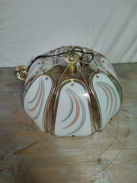 Image 1 of Hollywood Regency   Plafondlamp