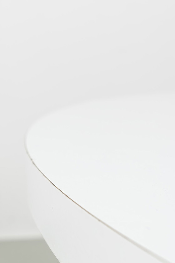 Image 1 of Ronde witte eettafel art. 66524