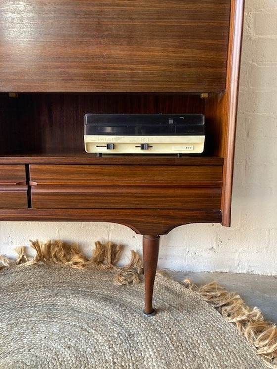 Image 1 of Retro Vintage Mid-Century Dressoir, High-Board, Mid-Board, Barkast