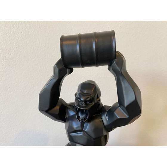 Image 1 of King Kong vintage matzwart door Richard Orlinski, 2023