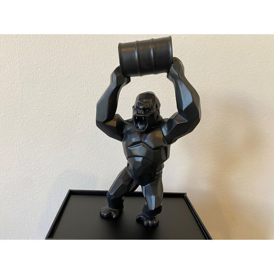 Image 1 of King Kong vintage matzwart door Richard Orlinski, 2023
