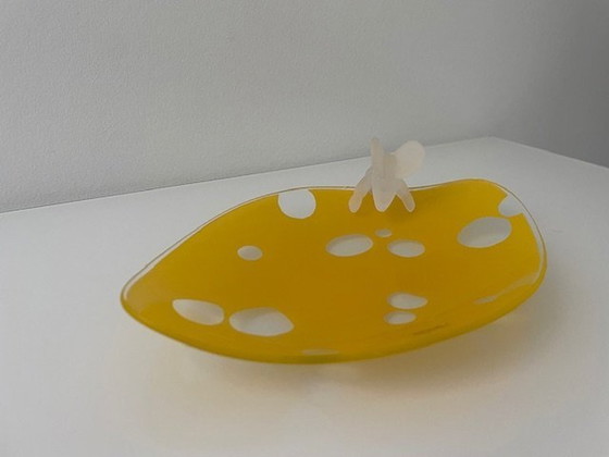 Image 1 of Design Schaal "Of Mouse & Cheese" Glas - Fun Design