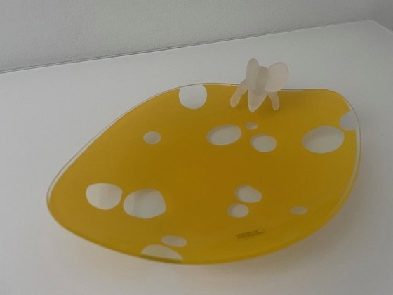 Image 1 of Design Schaal "Of Mouse & Cheese" Glas - Fun Design