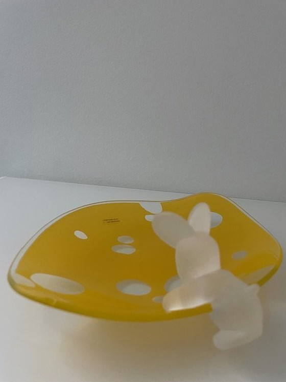 Image 1 of Design Schaal "Of Mouse & Cheese" Glas - Fun Design