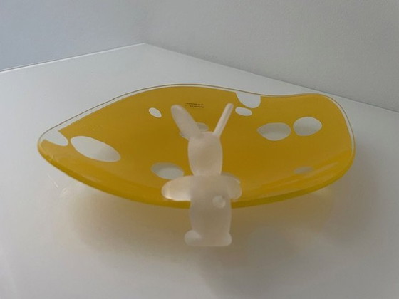 Image 1 of Design Schaal "Of Mouse & Cheese" Glas - Fun Design