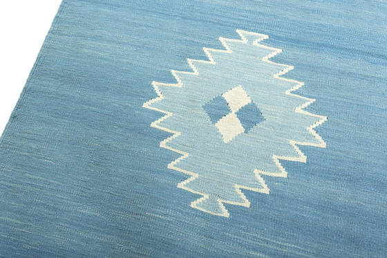 Image 1 of Handgeweven design kelim - 116 X 114 Cm (Nieuw)