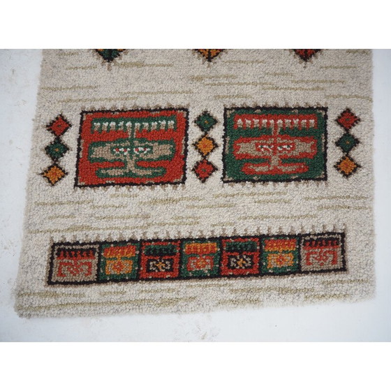 Image 1 of Mid century wollen Kelim vloerkleed, jaren 1960