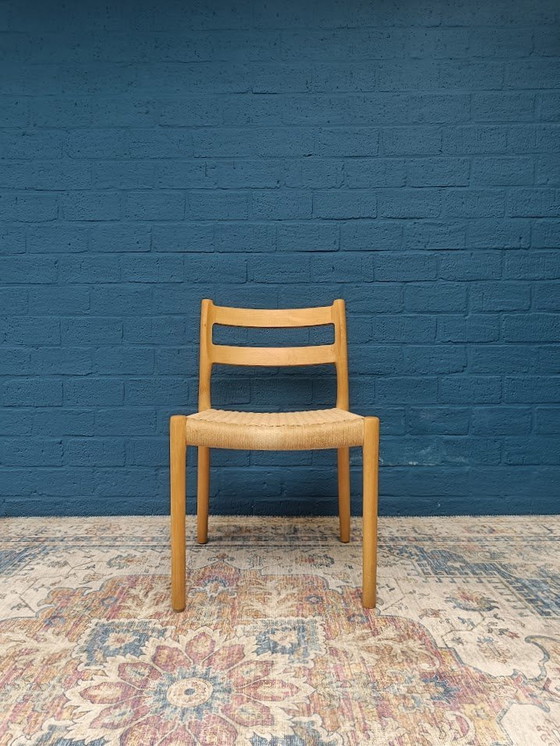 Image 1 of 6X Vintage Niels Moller Stoelen